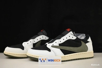 SCOTT Olive AIR JORDAN X TRAVIS OG 1 LOW DZ4137-106 0917